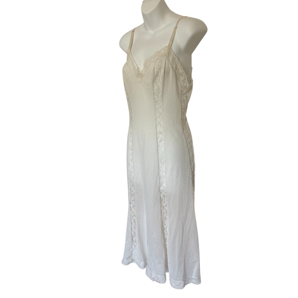 Vintage VANITY FAIR Womens Slip Dress Nightgown Size 36 - Picture 3 of 7